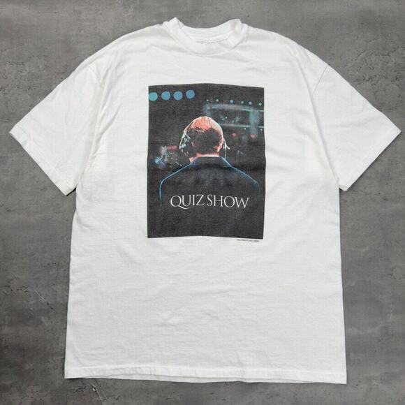 Vintage Single Stitch Quiz Show Robert Redford T Shirt - Picture 1 of 7